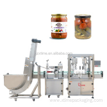 plastic glass jar bottle capping machine